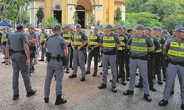 Santo André Polícia Militar Reforça Segurança no Centro Operação