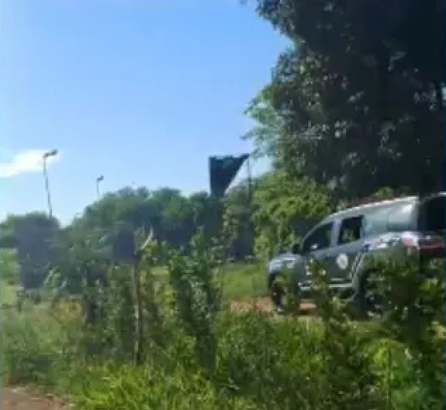 Momento da abordagem. Foto: reprodução